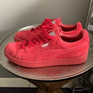 Puma suede classic coral/pink
